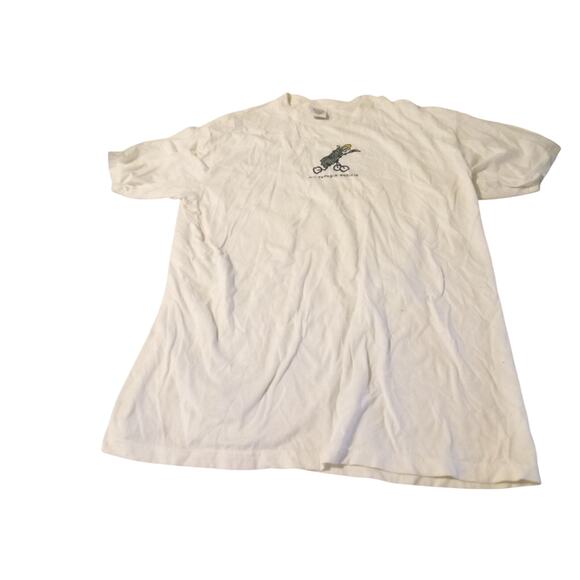 Life Is Good Size 2XL White All Terrain Vehicle Golf T-shirt - Picture 1 of 5